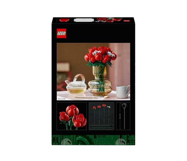 LEGO Botanicals 10328 Bukiet róż - 1202085 - zdjęcie 8